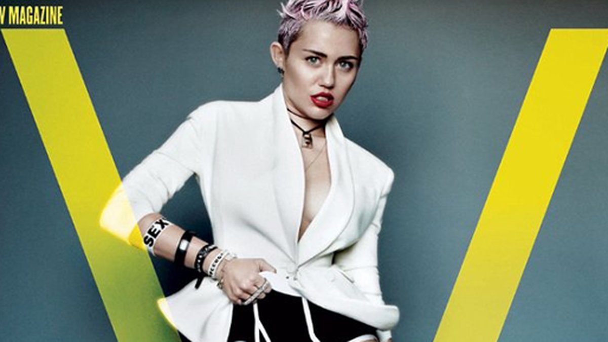Mileys underkläder var ju speciella. 